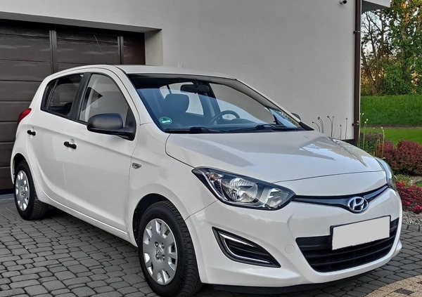 Hyundai i20 cena 22950 przebieg: 192000, rok produkcji 2013 z Piechowice małe 254